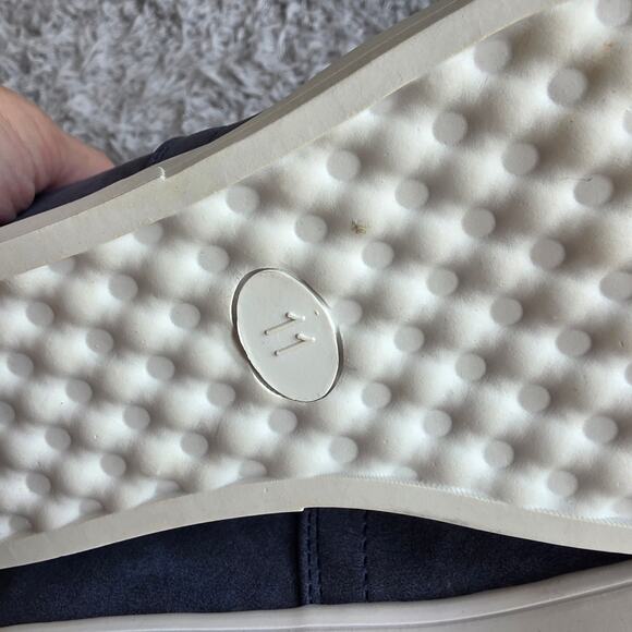 New Journee Collection Womens Cardi Slip On Wedge Booties Sneakers‎ Blue Sz 11 - Picture 3 of 5